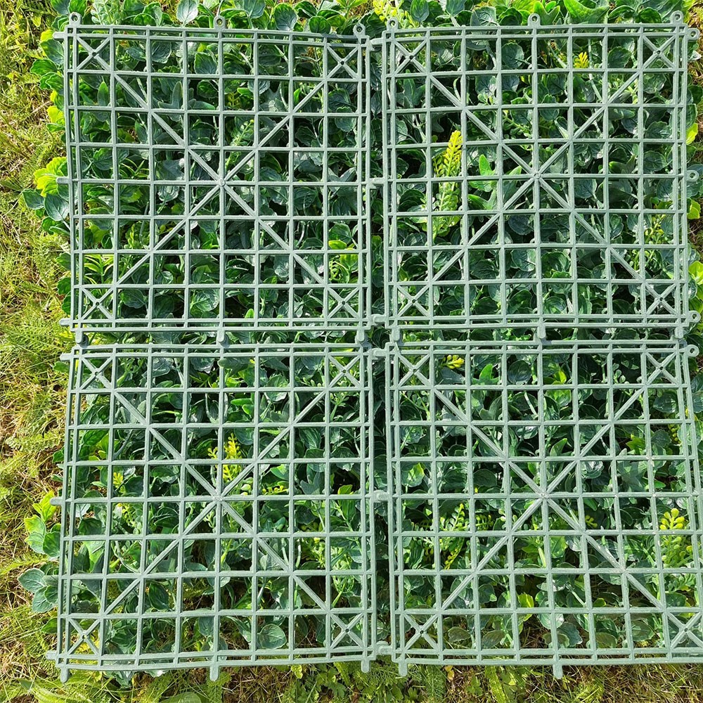 Deluxe Artificial Living Foliage Wall Screening Panel