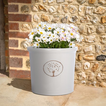 Cotswold Cylinder Plastic Planters