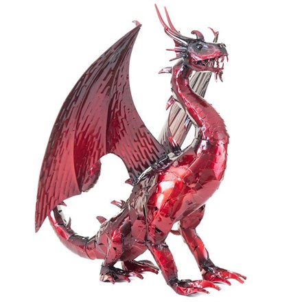 Bronze Dragon Iron Sculpture | 74 x 85 cms