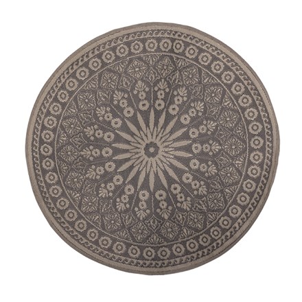 Reversible Round Garden Carpet 170 Cm