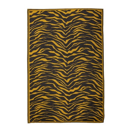 Reversible Tiger Design Garden Carpet L150 X D 242.5 X H 0.8 Cm