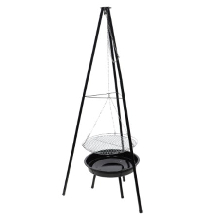 Barbecue Fire Bowl With Tripod 157 Cm