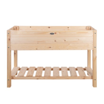 Raised Garden Bed With Shelf 78 cms