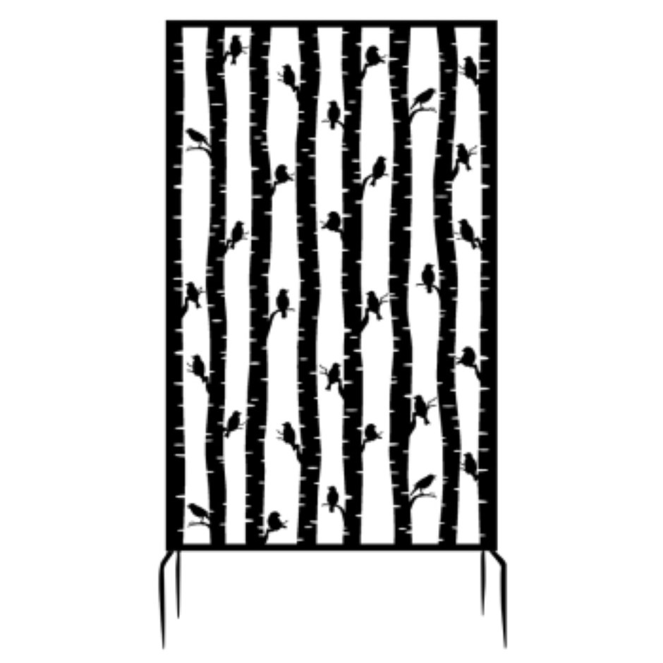 Privacy Screen With Deer Design 186 cms