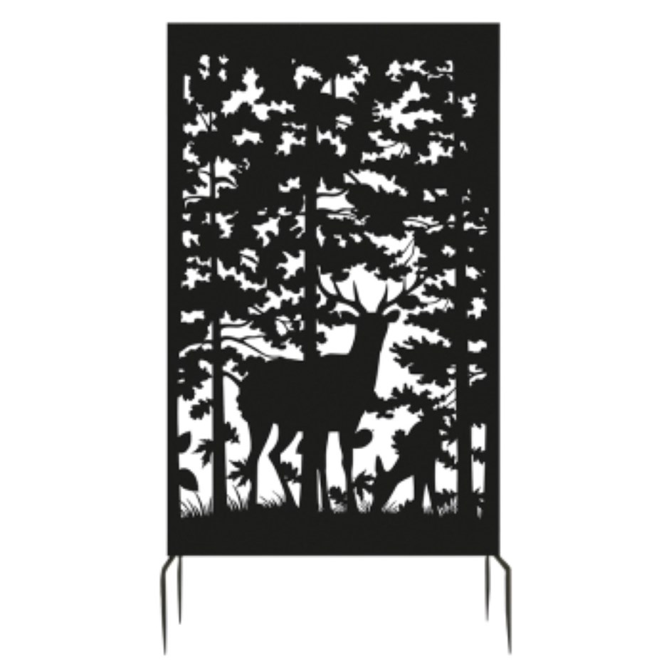 Privacy Screen With Birds Design 186 cms