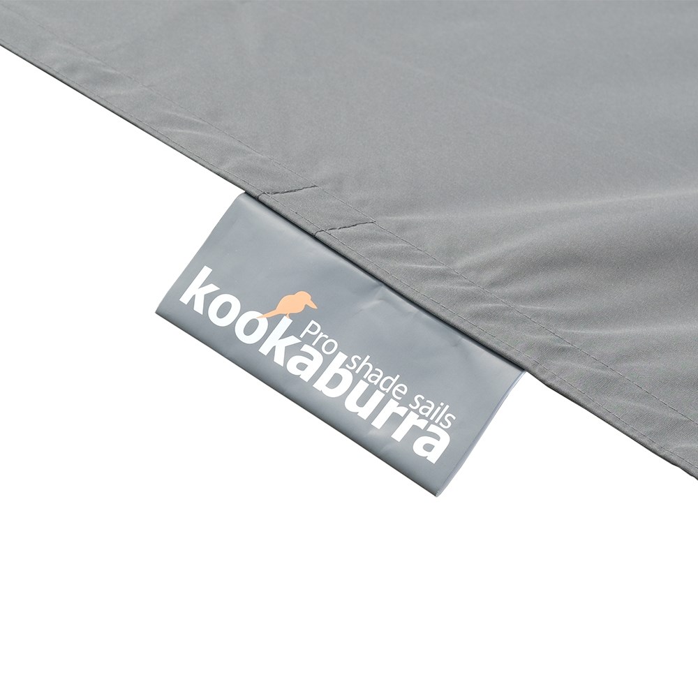 Pro Waterproof Charcoal Sail Shade - Exclusively | Kookaburra®