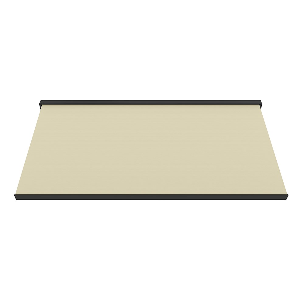 Deluxe Wireless Full Cassette Electric Awning With Lights | Ivory