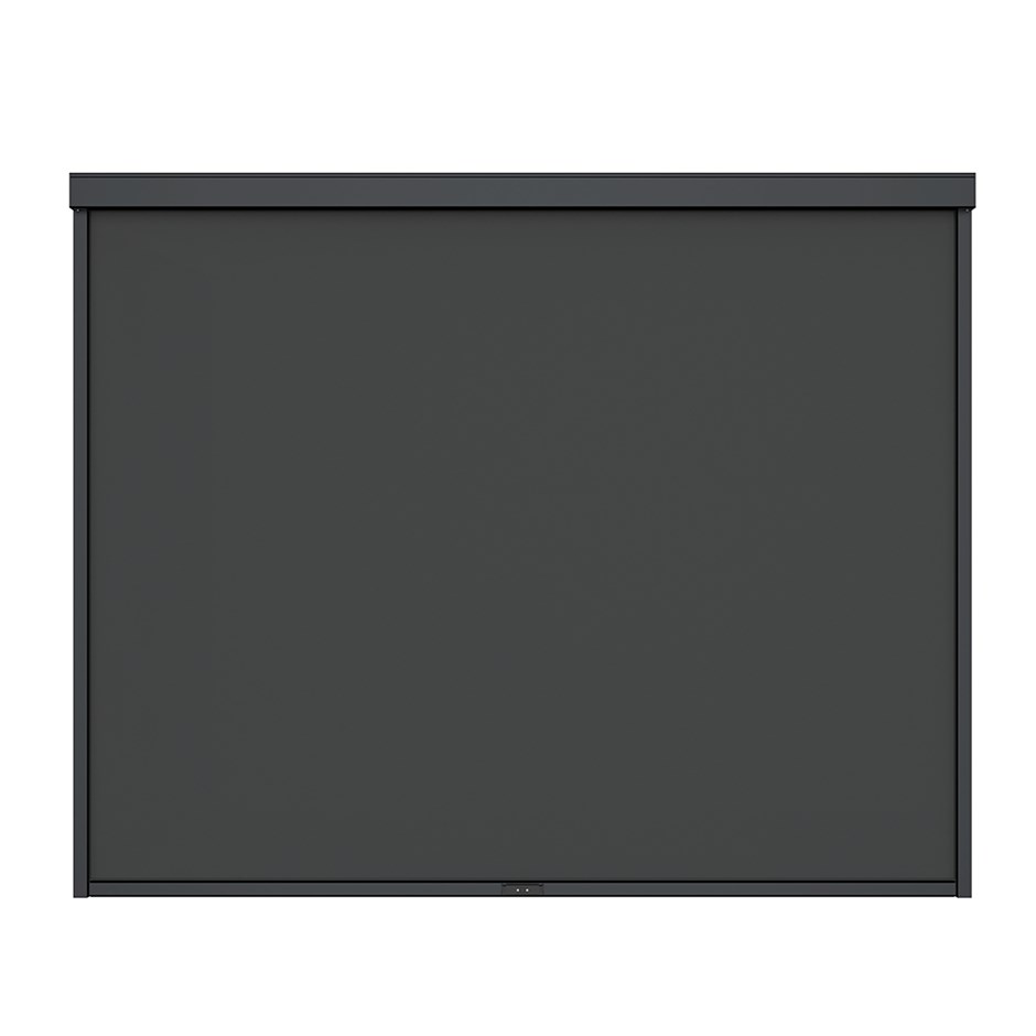 Single Charcoal Pulldown Side Shade for 3x3m, 3x4m & 6x3m Deluxe Pergola