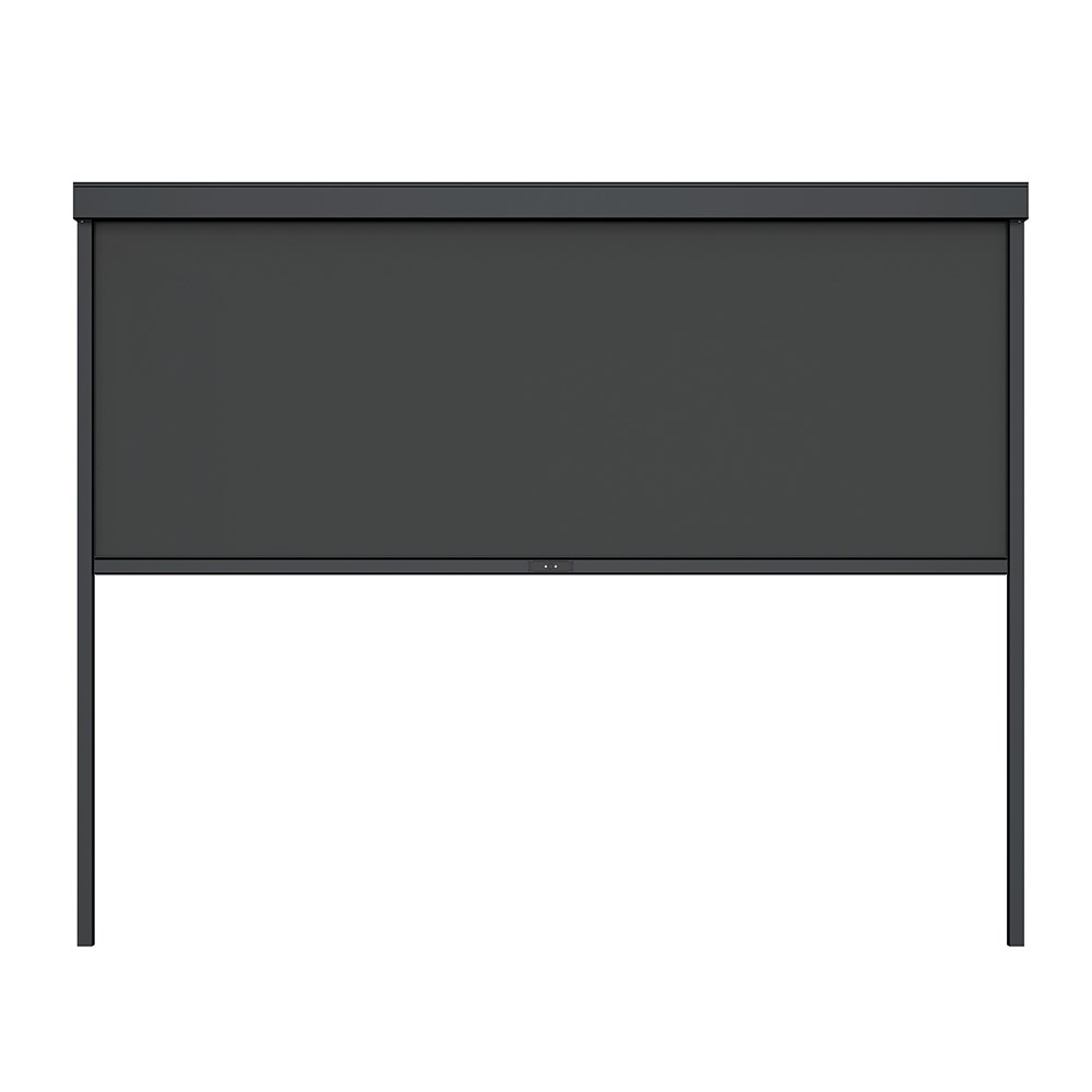 Single Charcoal Pulldown Side Shade for 3x3m, 3x4m & 6x3m Deluxe Pergola