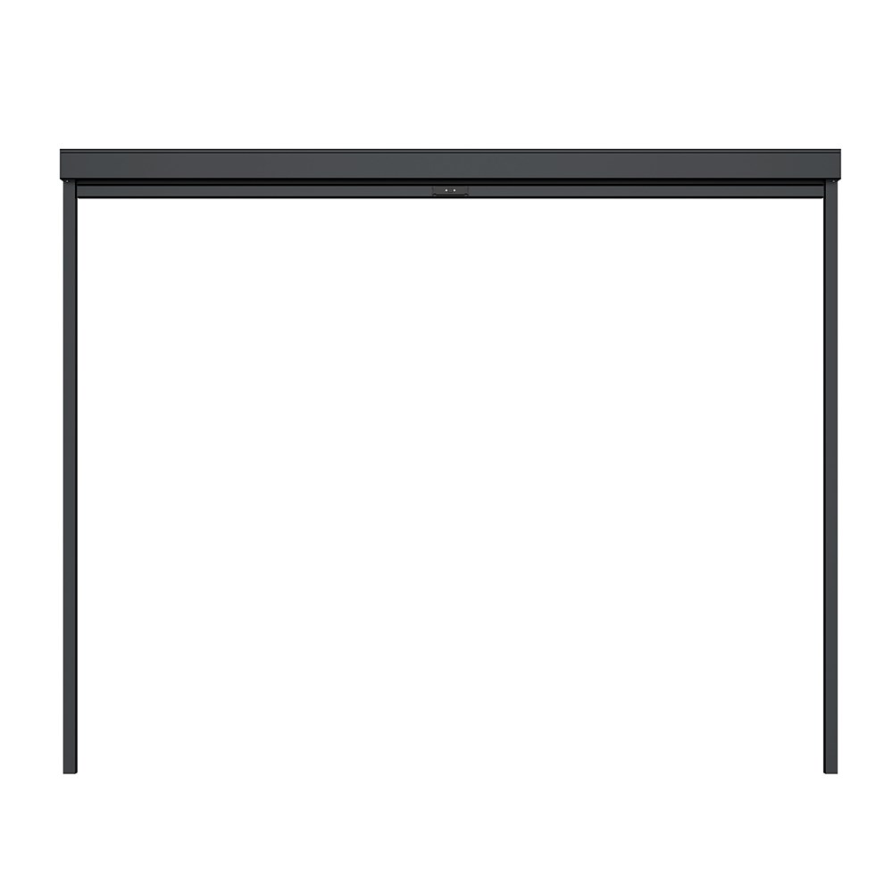 Single Charcoal Pulldown Side Shade for 3x3m, 3x4m & 6x3m Deluxe Pergola
