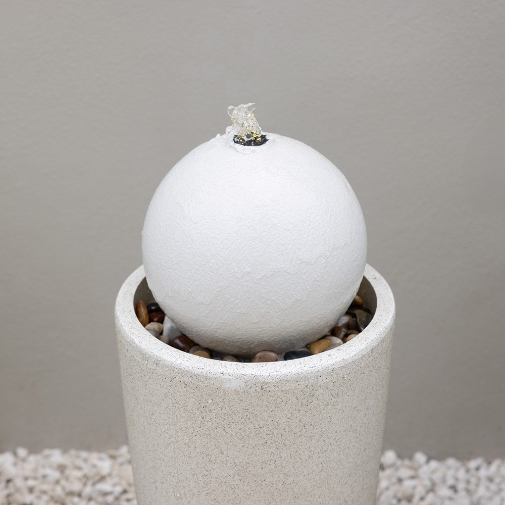 Lodore Sphere Water Feature With LED Lights