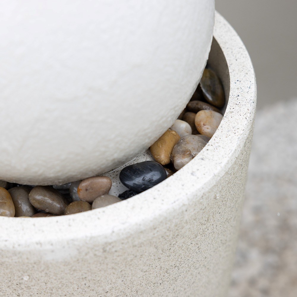 Lodore Sphere Water Feature With LED Lights