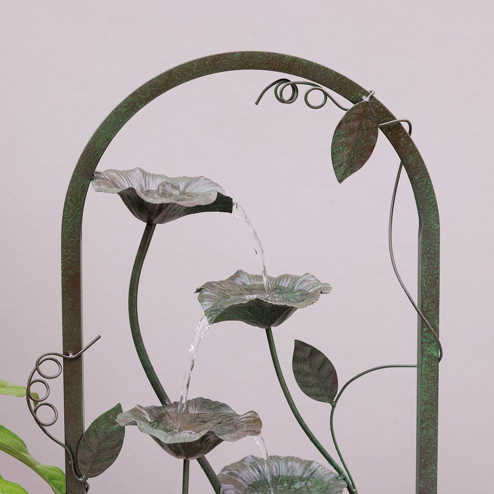 Enchanted Arch Zinc Cascade Water Feature