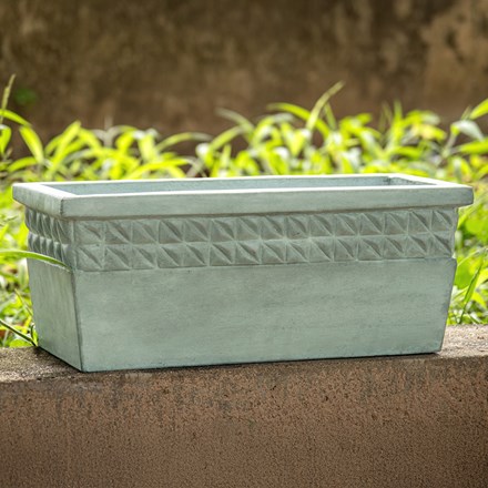 Dark Green Capri Flower Box - Small