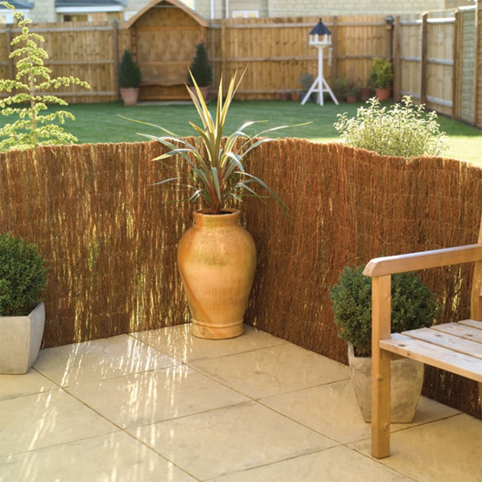 Brushwood Thatch Natural Fencing 3m Screening Rolls By Papillon™