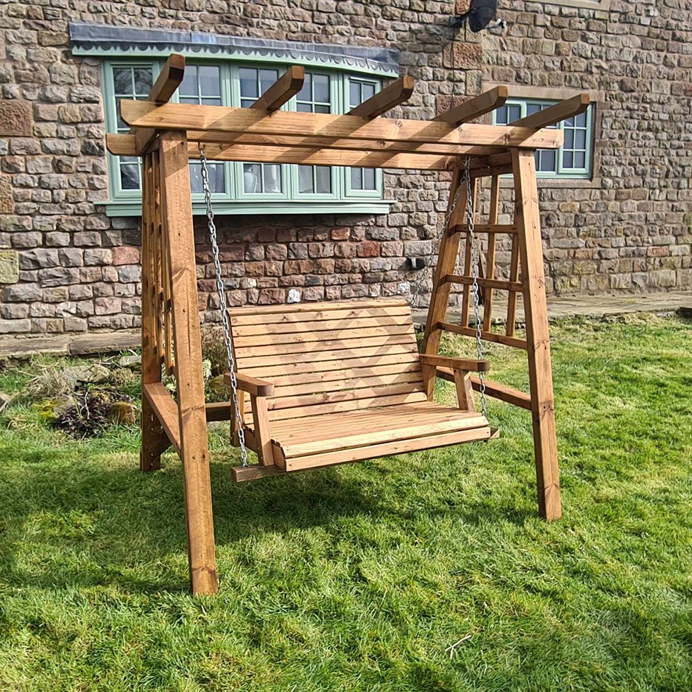 Valley Swing | 2 Seat | Swedish Redwood