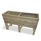 Valley Redwood Heavy Duty Raised Trough Planter
