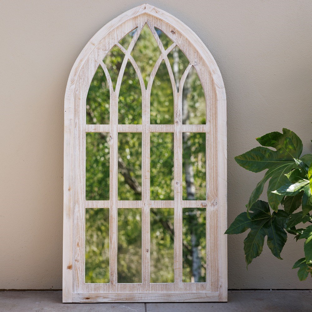 Gothic Arch Garden Mirror