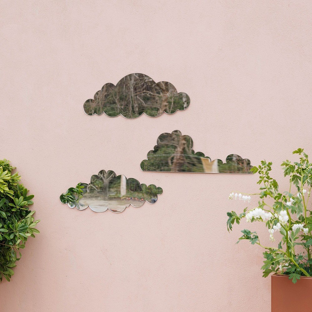 Cloud Mirror Set of 3