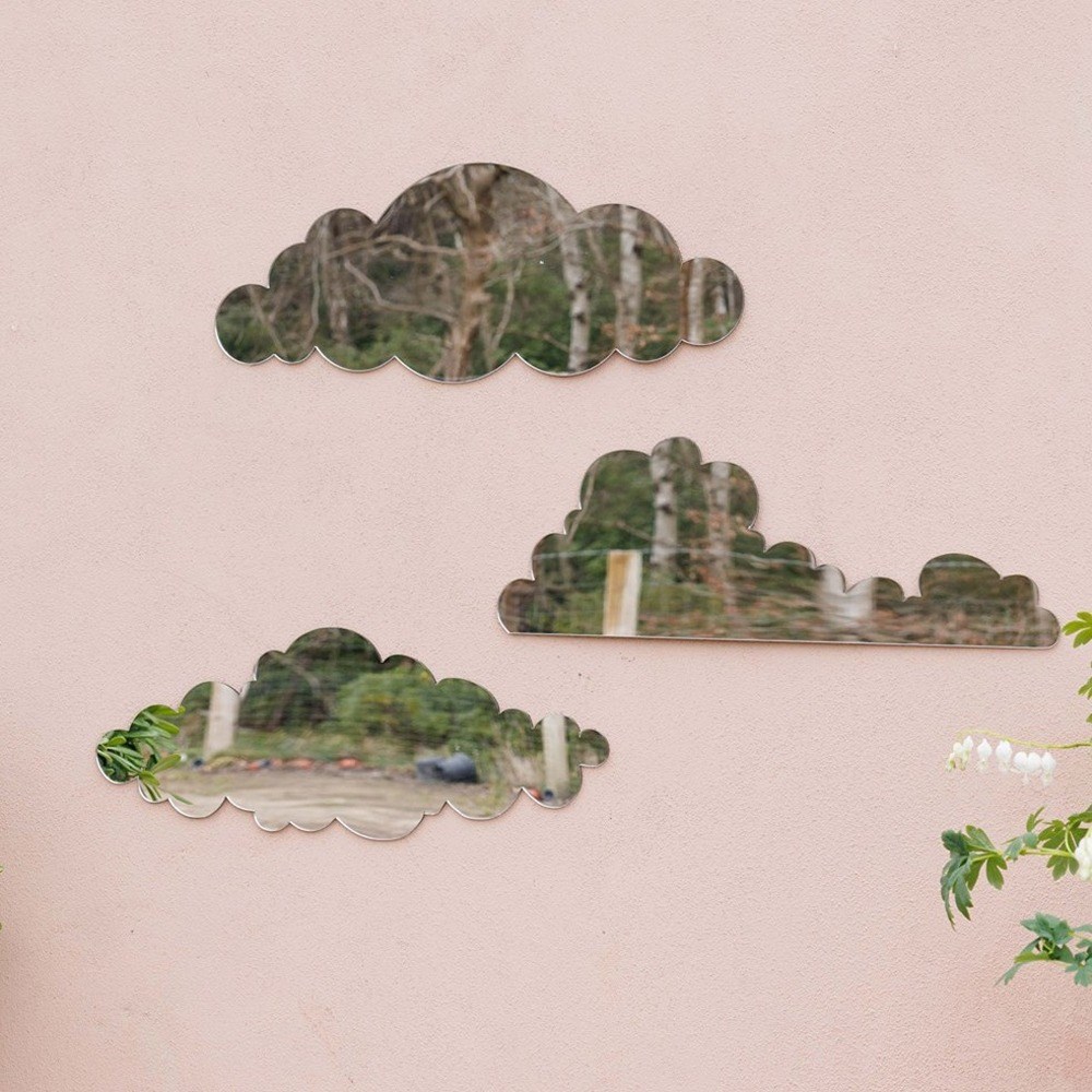 Cloud Mirror Set of 3