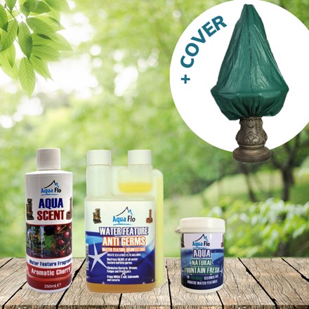 Water Feature Maintenance Care Pack + Cover