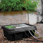 DRiBOX Weatherproof Outdoor Black Electrical Power Box Enclosure