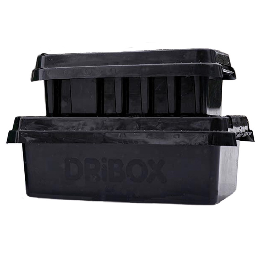 DRiBOX Weatherproof Outdoor Black Electrical Power Box Enclosure