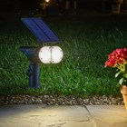Ultima 1000 Lumen Solar LED PIR Motion Sensor Spotlight by Smart Garden 
