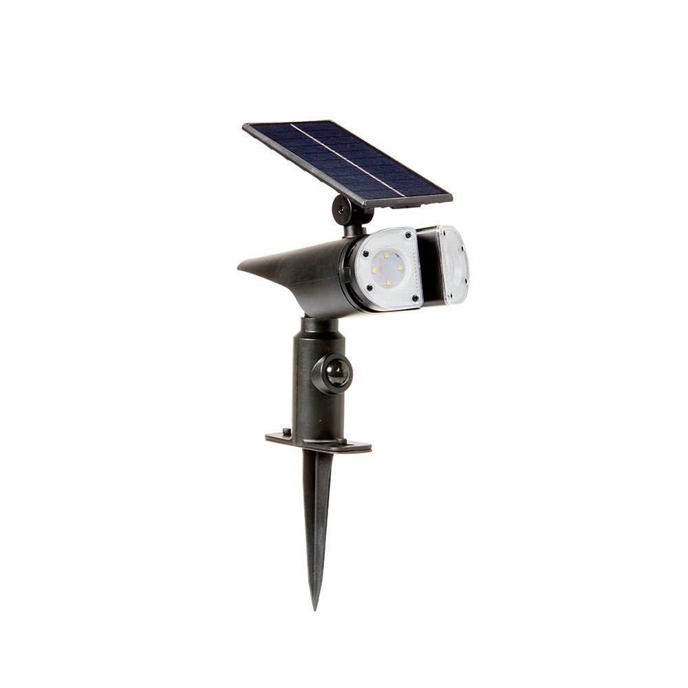 Ultima 1000 Lumen Solar LED PIR Motion Sensor Spotlight by Smart Garden 