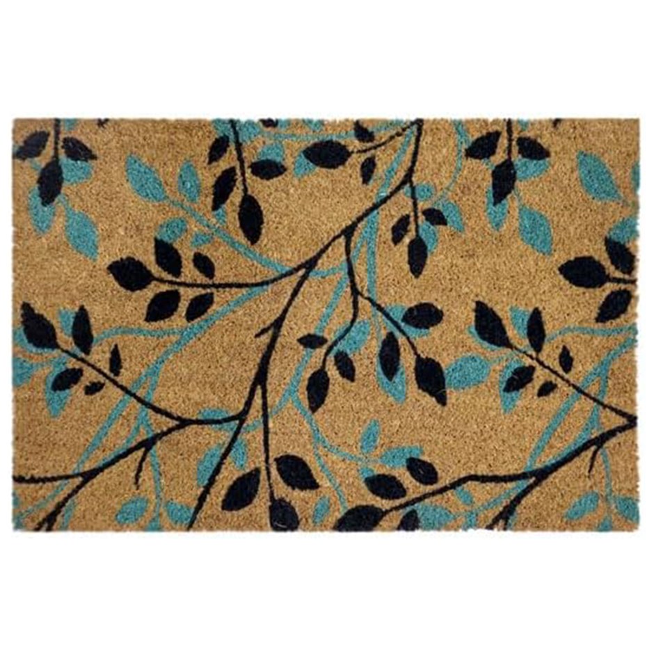 Shadow Leaves Outdoor Mat 
