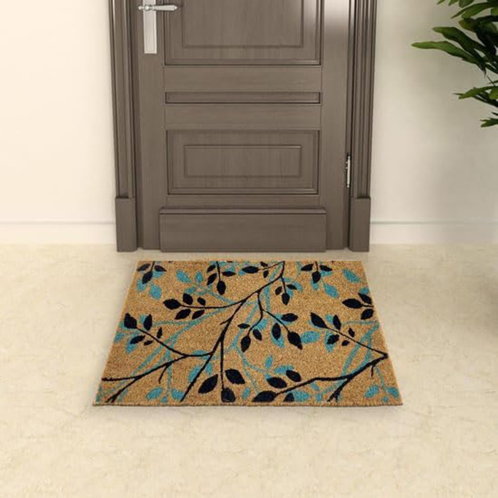 Shadow Leaves Outdoor Mat 
