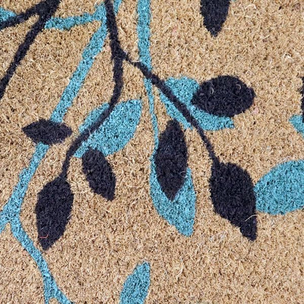 Shadow Leaves Outdoor Mat 
