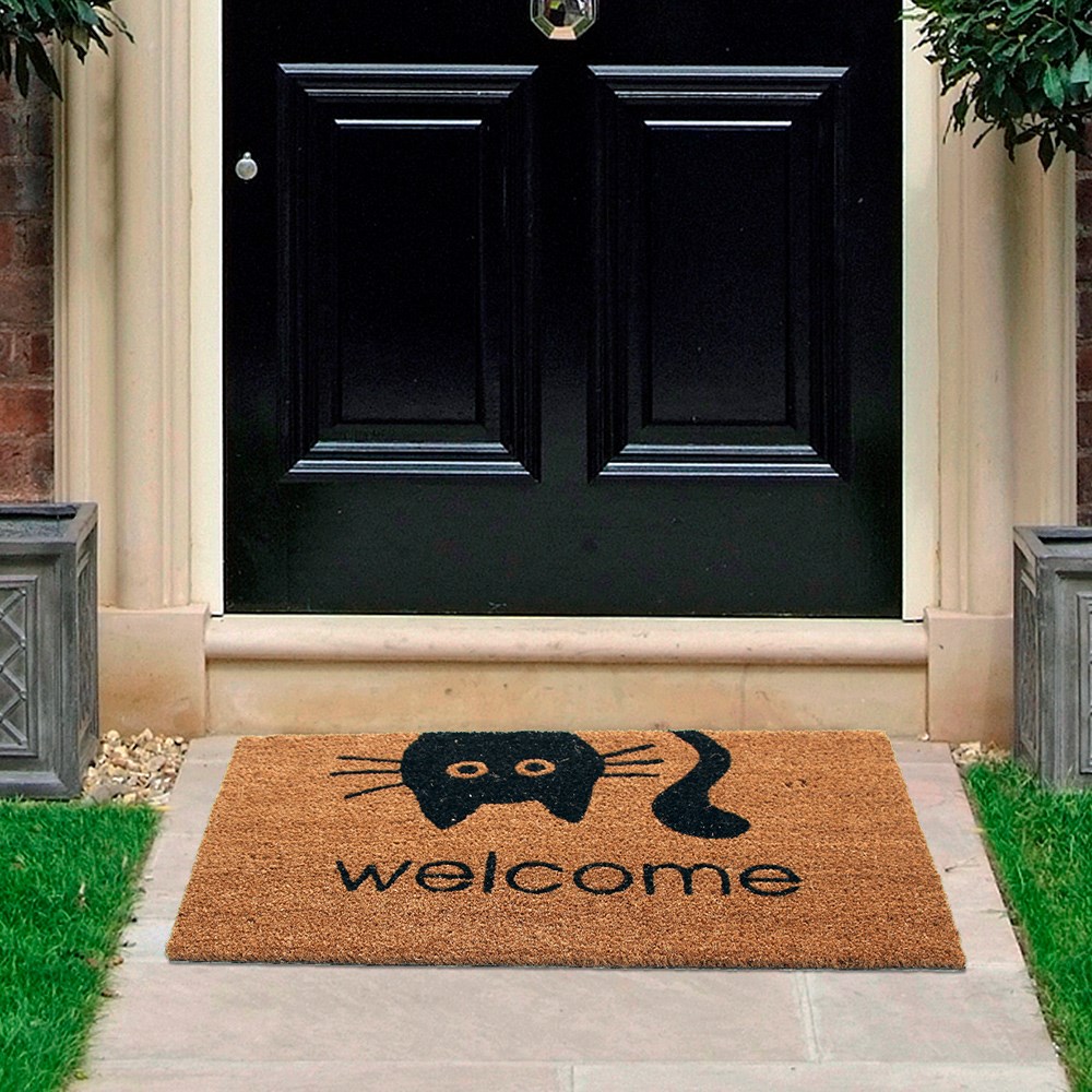 Meow Welcome Outdoor Mat 
