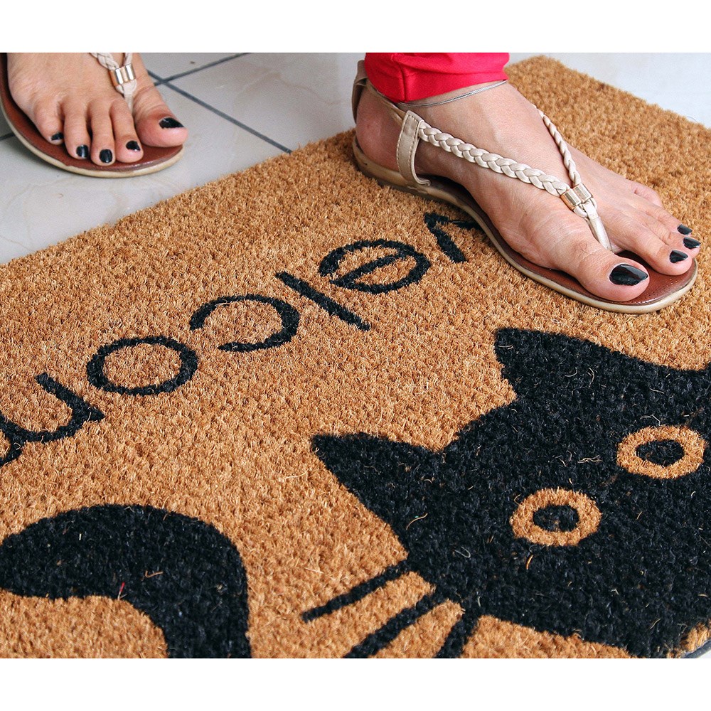 Meow Welcome Outdoor Mat 
