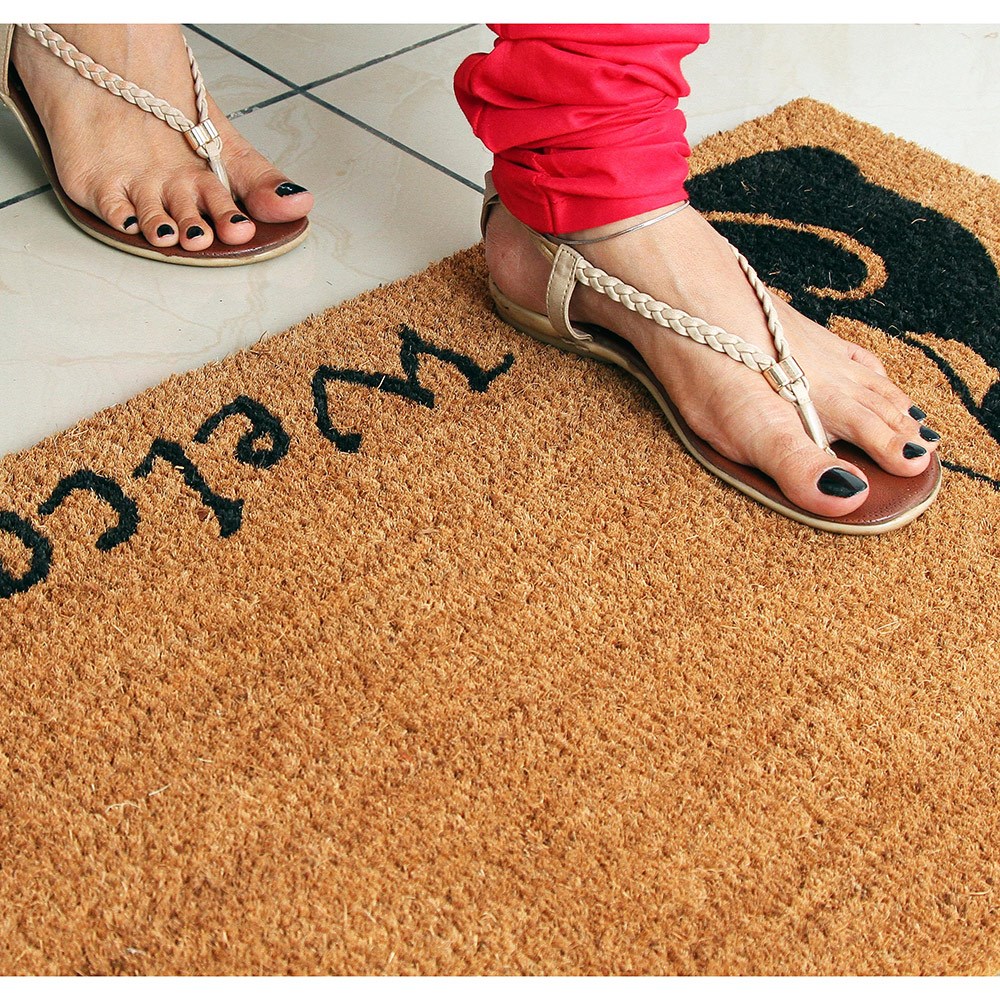 Meow Romance Outdoor Mat