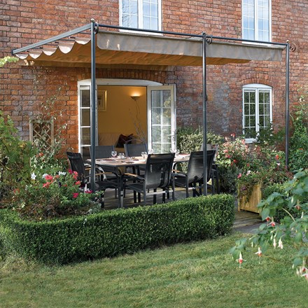 St. Tropez Canopy | Steel | H270cms x W330cms