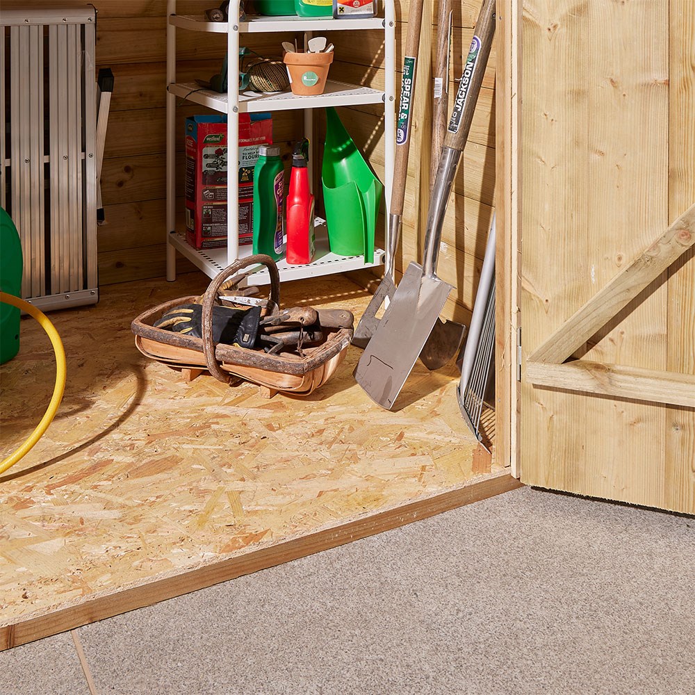 Shiplap Apex Double Door Shed | Wooden | 4 x 6 Feet