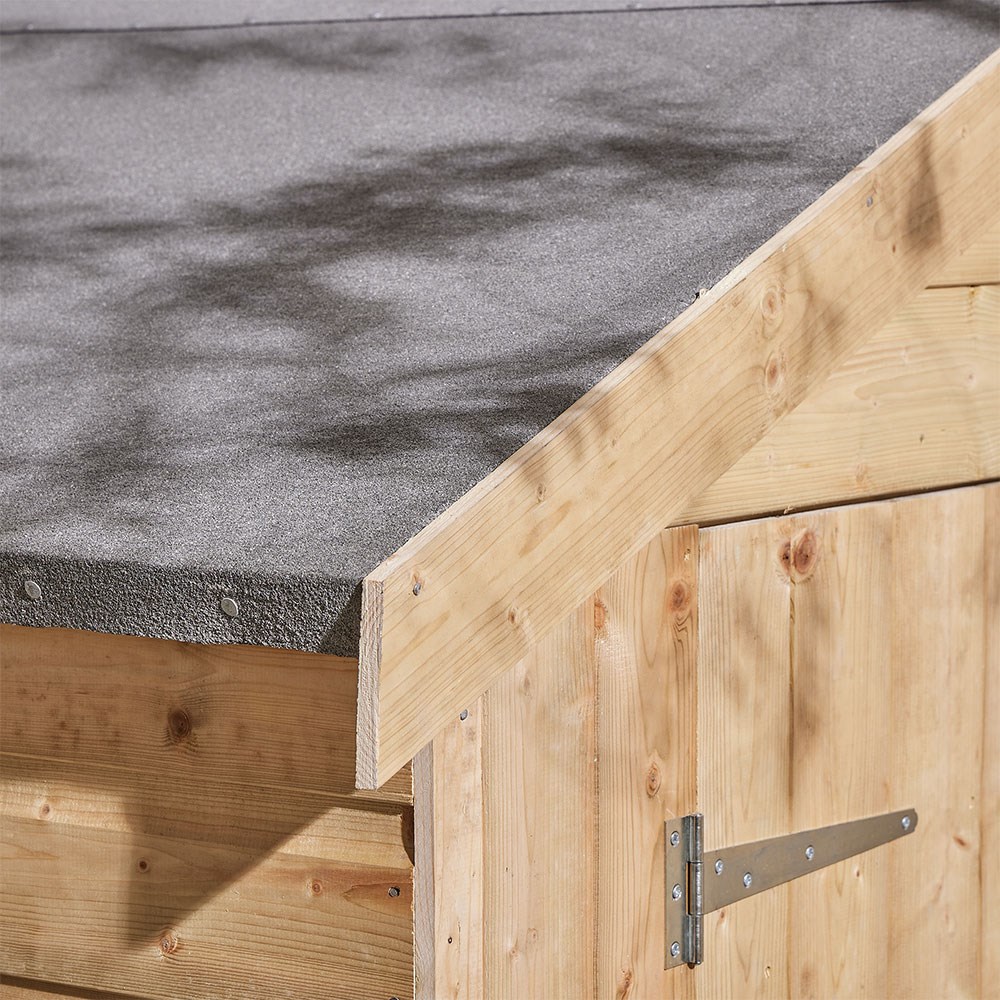 Shiplap Apex Double Door Shed | Wooden | 4 x 6 Feet
