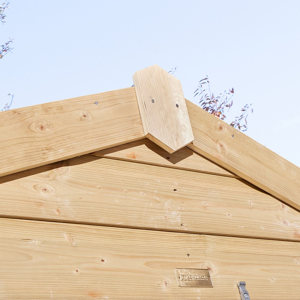 Shiplap Apex Single Door Shed | Wooden | 4 x 6 Feet