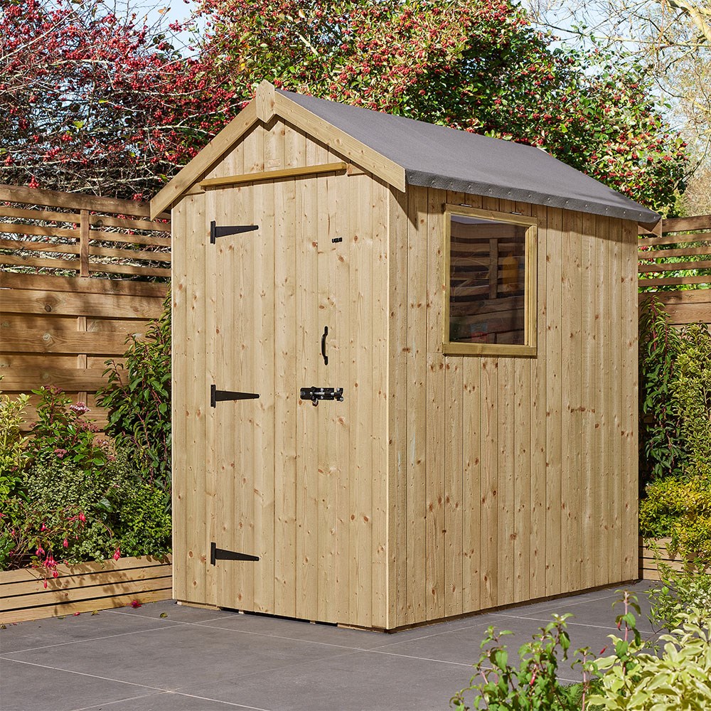 Pressure Treated Premium Heritage Shed | Wooden | 6 x 4 Feet