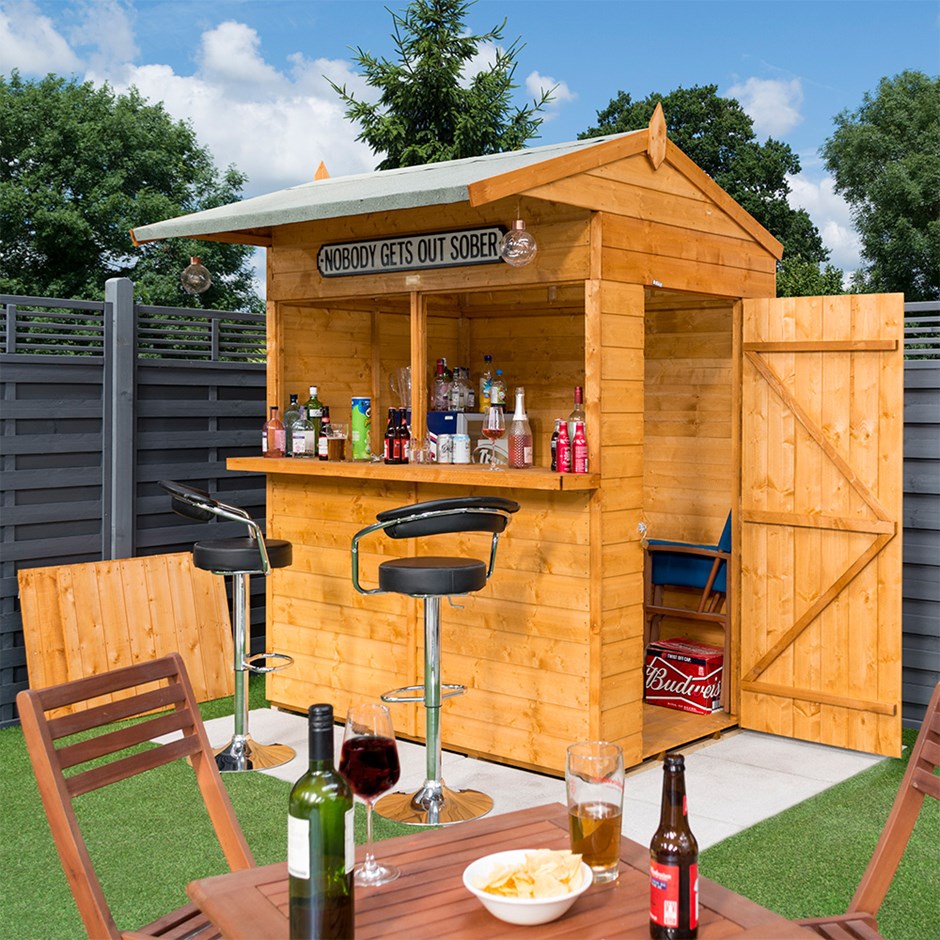 Garden Bar | Wooden | H240cms x W190cms
