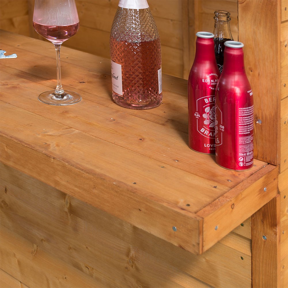 Garden Bar | Wooden | H240cms x W190cms