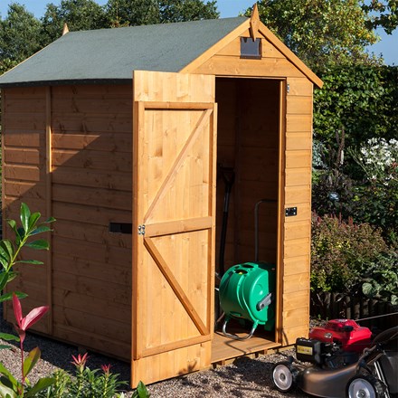 Security Shed | Wooden | 6 x 4 Feet