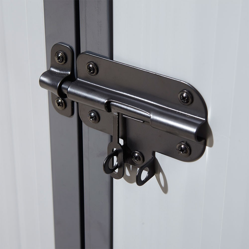 Airevale Apex Shed | Plastic | Light Grey | 8 X 6 Feet