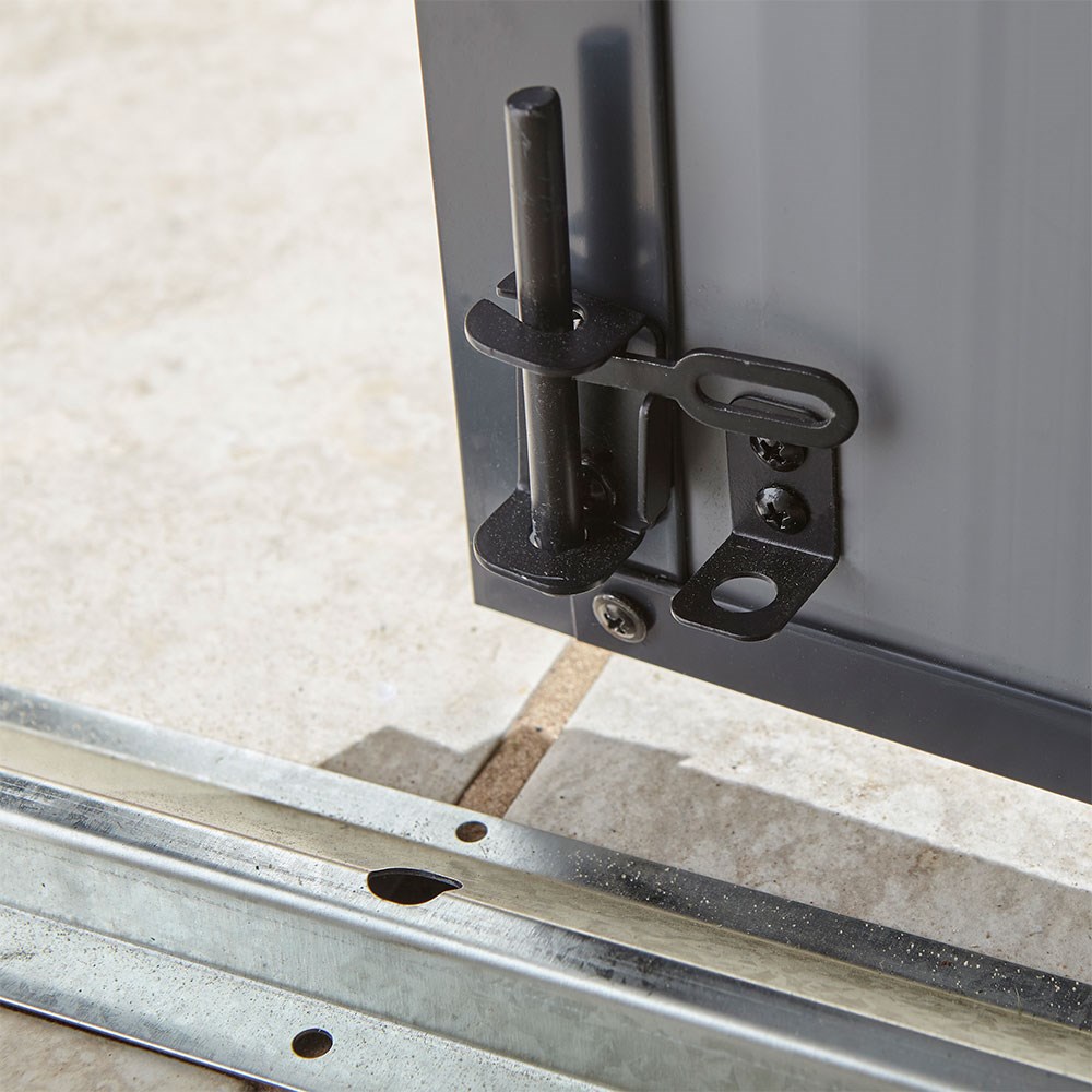 Airevale Apex Shed | Plastic | Light Grey | 8 X 6 Feet