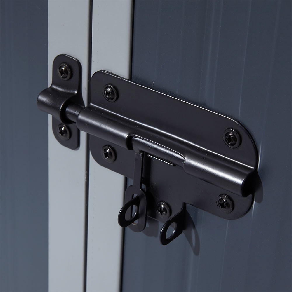 Airevale Apex Shed | Plastic | Dark Grey | 8 X 6 Feet