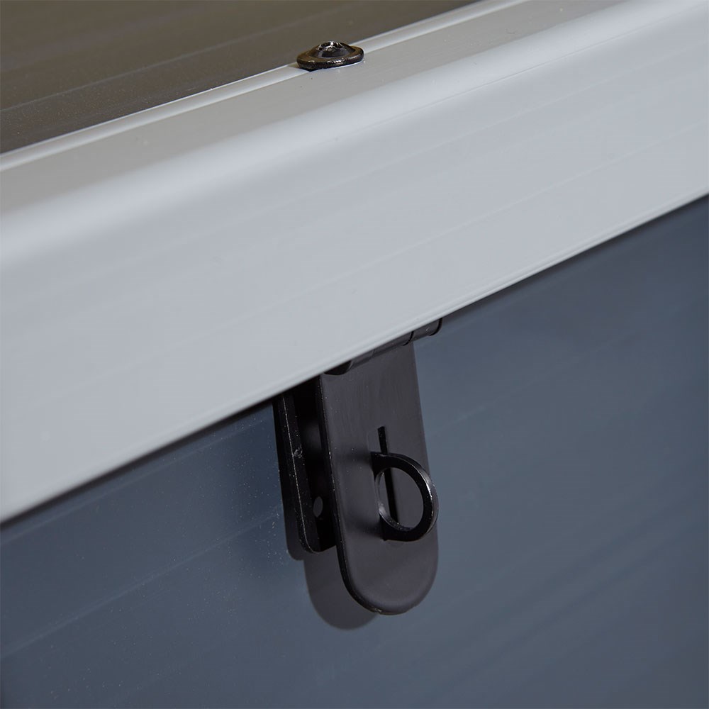 Airevale Cushion Box | Plastic | Dark Grey | 4 X 2 Metres