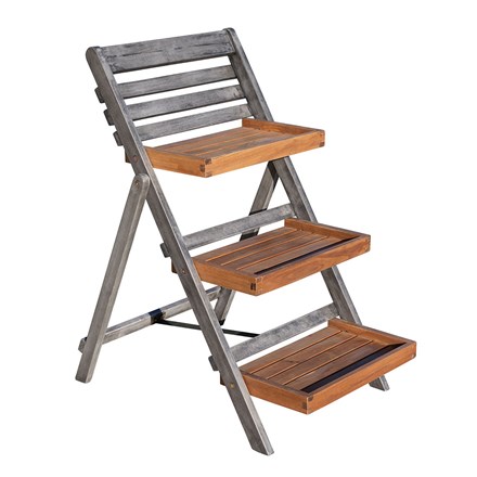Alderley Plant Ladder | Wooden | H80.5cms x W50cms