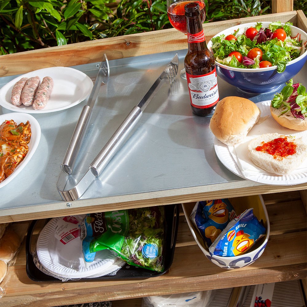 Barbecue Servery | Wooden | H162cms x W103cms