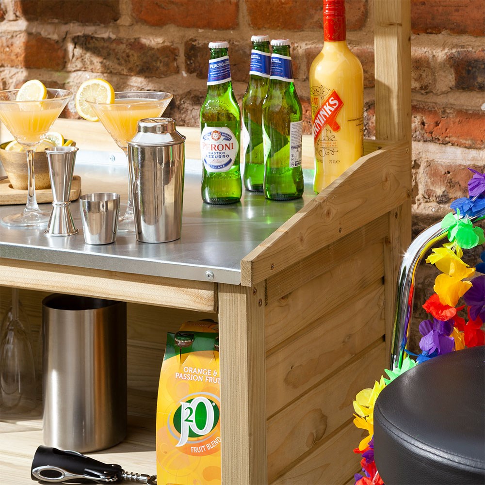 Garden Mini Bar | Wooden | H162cms x W103cms